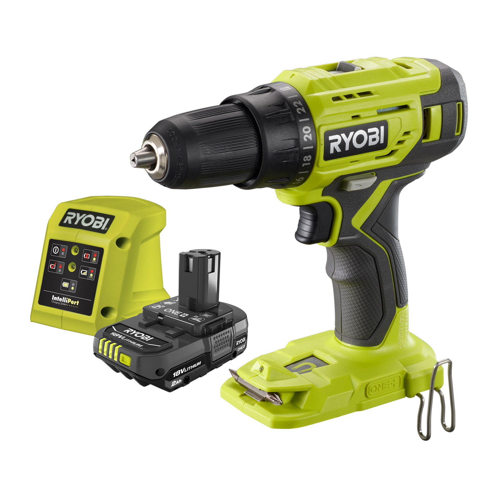 Ryobi 18V ONE+ Drill Driver Starter Kit