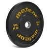 METEOR 15kgx1 Bumper Weight Platesfor Olympic Barbells