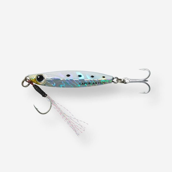 Decathlon - Biastos Fast Assist Casting Jig Lure 20g White - One Size