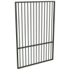 ProtectorAl 1201 - 1500 x 1800mm Woodland Grey Aluminium Flat Top Garden Gate