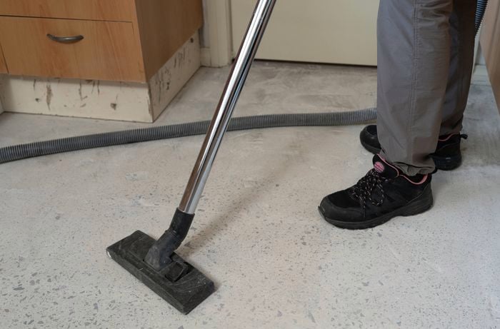 Clean the floor