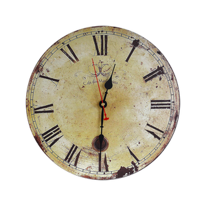 Large Vintage Wall Clock Retro Timepiece