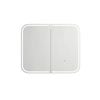 Attica 900 x 750mm Matte White Porta LED Soft Square Shaving Cabinet