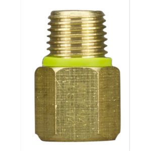 Powerfit Air Tool Accessory 1/4" Male BSP to Female NPT Brass