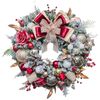 Lifebay Red & Gold Christmas Wreath