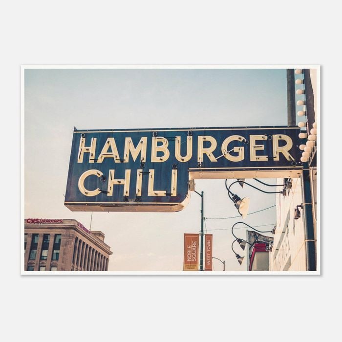 Galrie Delicious Hamburger Chili Fine Art Photography Print, Poster Only, A1 60 x 84cm (23 x 33inch)