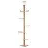 Alopet Cat Tree Wood Tower Scratching 300cm Post Scratcher Floor to Ceiling