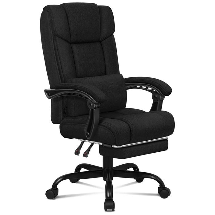 ALFORDSON Office Chair Black Fabric