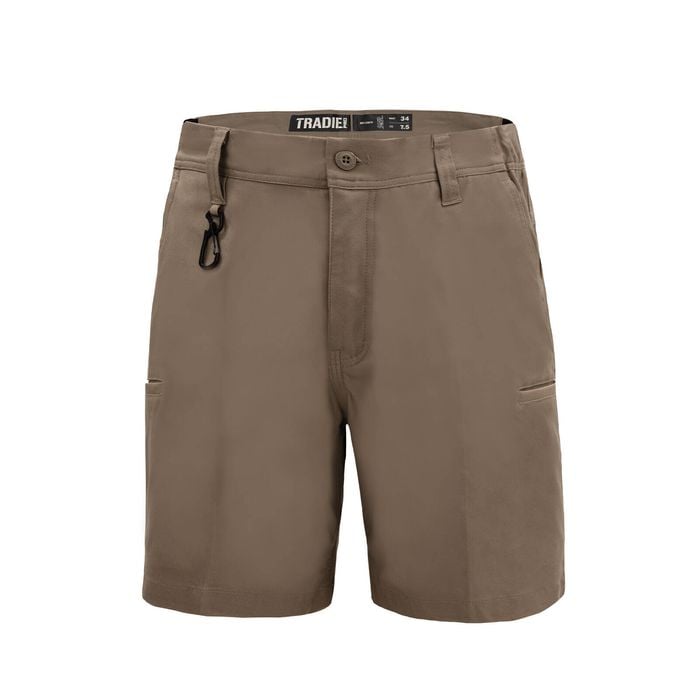 Tradie Pro Khaki Mid Short - 92