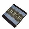Thai Kapok Meditation Cushion - 50x50cm Square Yoga Seat | Handmade Thai Floor Cushion