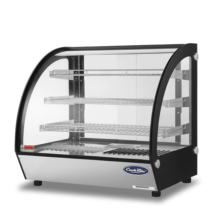 Atosa 700 curved hot display showccase