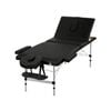 Zenses Massage Table Black 3 Fold