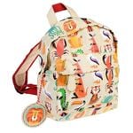 Rex London Kids/Children Mini Backpack Bag 21x25cm - Colourful Creatures
