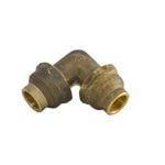 Brasshards 15FL x 15FL Brass Flared Compression Elbow
