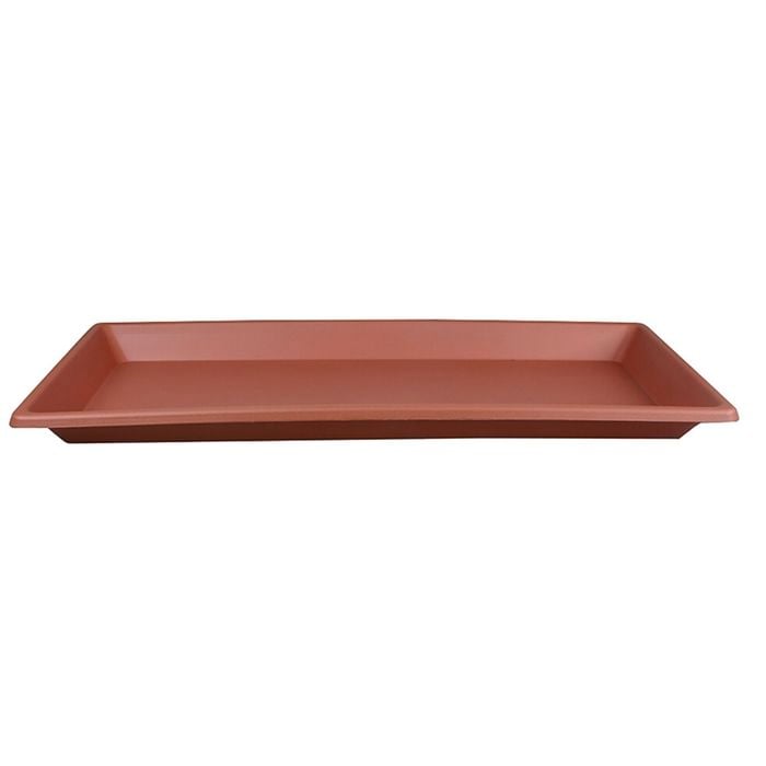 Northcote Pottery 780mm Terracotta Plastic Trough Saucer