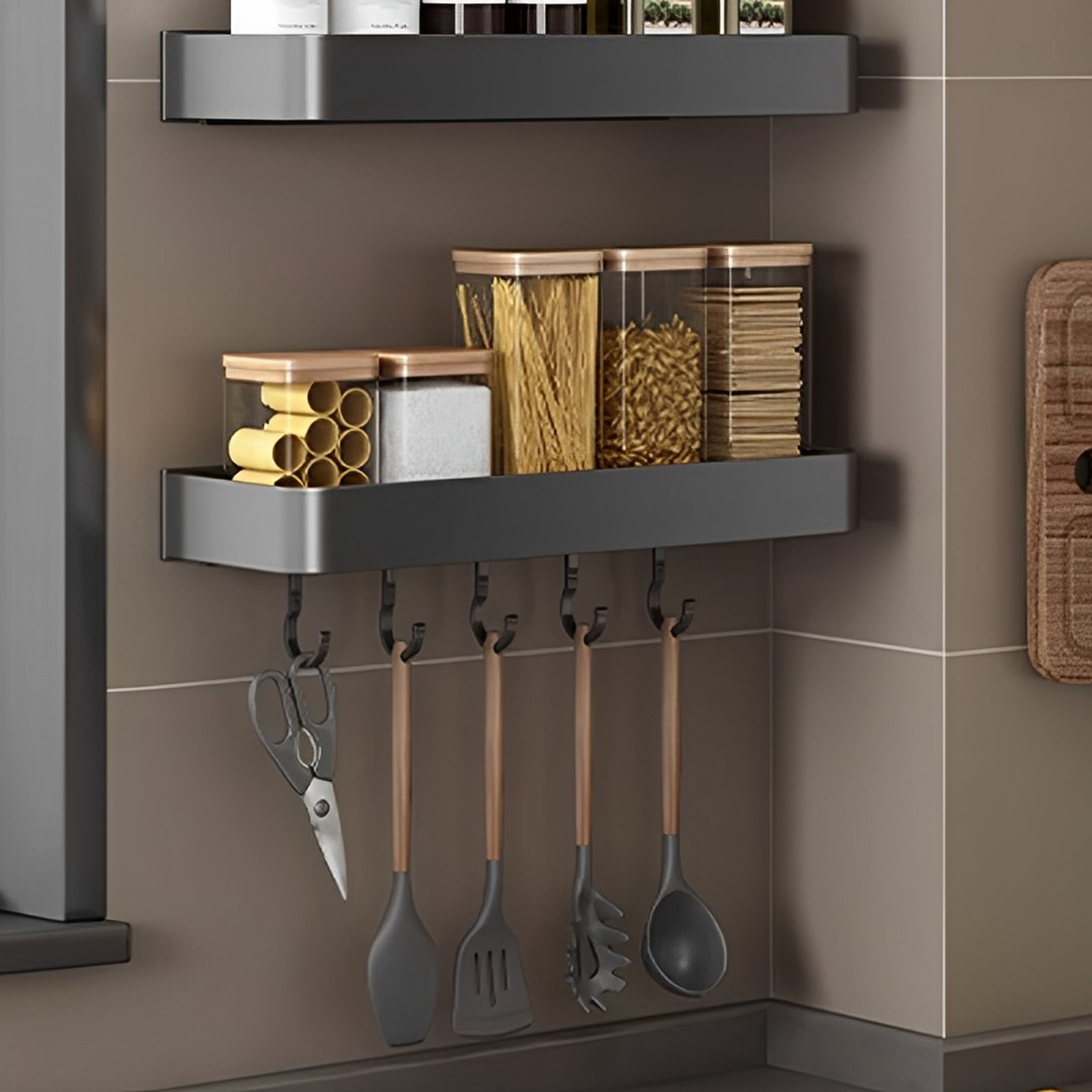 Wall mounted spice rack bunnings hotsell