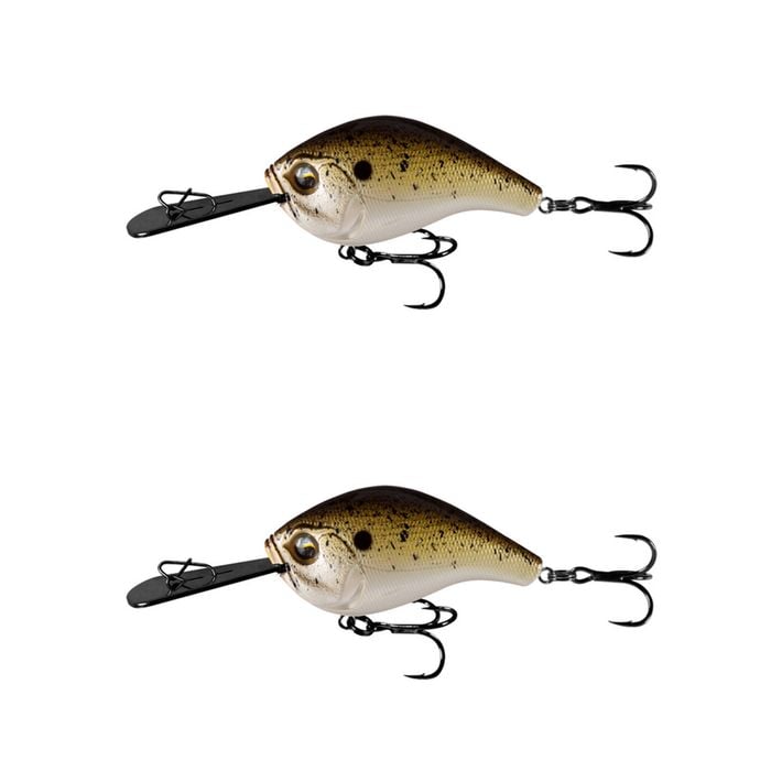 2x 13 Fishing 60mm Jabber Jaw Deep Crankbait Fishing Lures - Truffle Butter