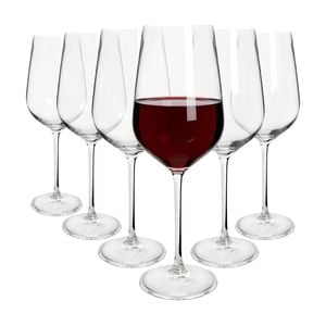 Argon Tableware Knightsbridge Crystal Red Wine Glasses - 620ml - Pack Of 6