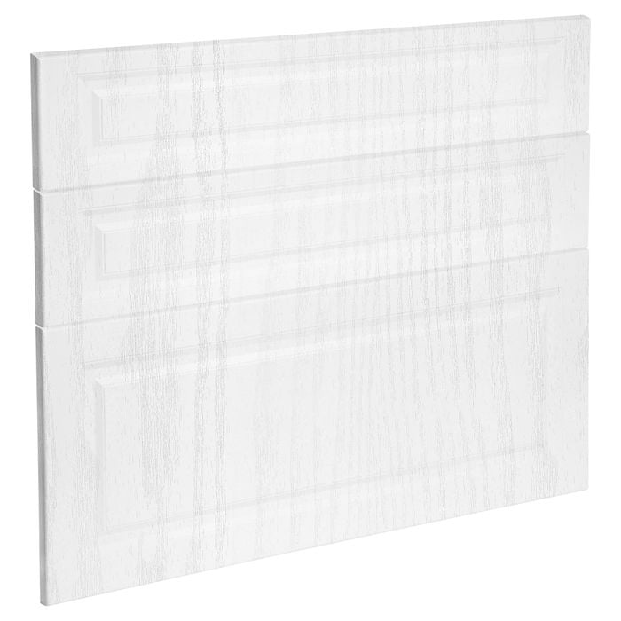Kaboodle 900mm White Provincial Heritage 3 Drawer Panels