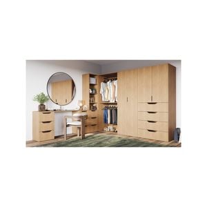 Tranquil Walk-in Wardrobe