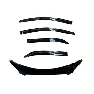 Tinted Bonnet Protector & Weathershields For Toyota Rav4 2006-2012