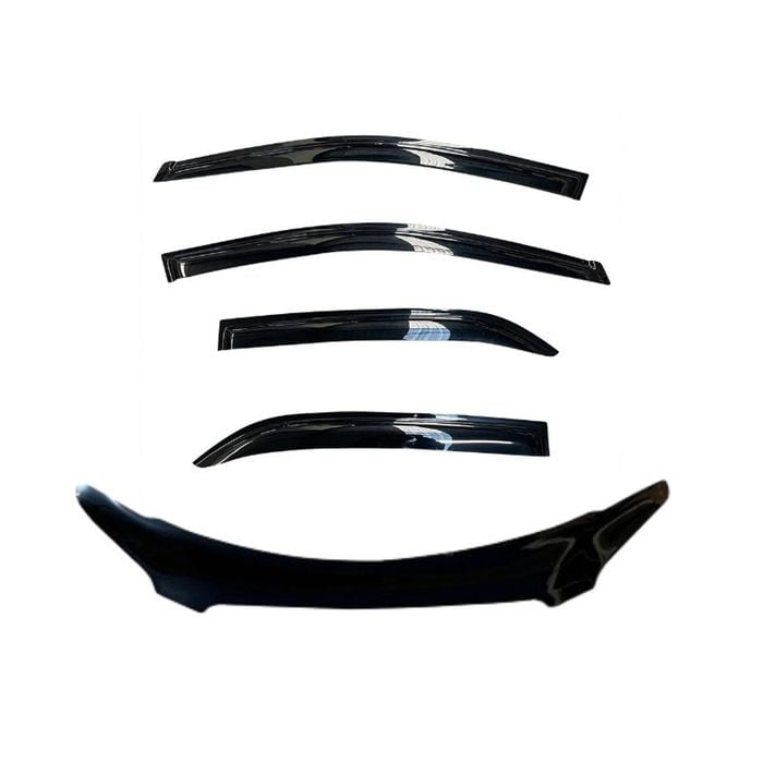 Tinted Bonnet Protector & Weathershields For Toyota Rav4 2006-2012