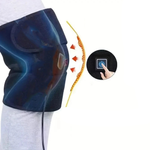 NNEOBA Electric Heating Knee Pads USB Hot Compress with Adjustable Temperature Black