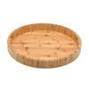 Essen Bamboo Round Tray 38x5cm Serving Natural Finish Serveware Beige