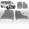 6D Diamond Car Floor Mats for Toyota Hiace Van 2005-2019-Front Set-Grey-Outback GT