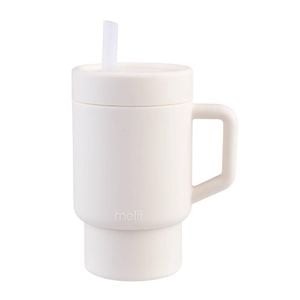 Melii luxe silicone tumbler with straw 265ml