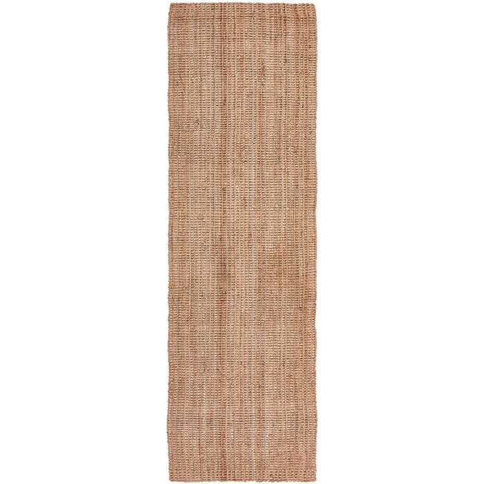 The Rug Connection Gallery Barker Natural Jute 300x80cm - Medium Runner Handwoven Jute Indoor Rug