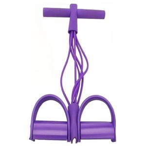 Fohoa Pedal Ankle Puller Resistance Bands With 6 Tubes