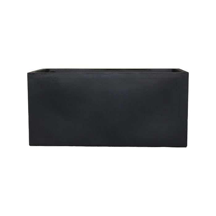 Northcote Pottery 80cm Black Emmerson Trough
