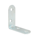 Carinya 60 x 20mm Zinc Plated Angle Bracket - Single