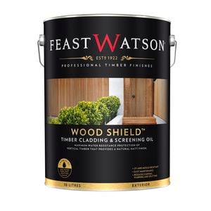 Feast Watson 10L Natural Wood Shield Timber Cladding And Screening Oil