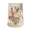 Catzon Rotating Display Case for Doll Keychains 360 Degree Display Stand