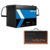 Gentrax 12v 200ah Lithium Battery + 100w Solar Panel