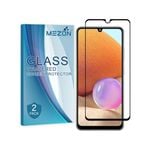 2 Pack MEZON Samsung Galaxy A22 4G (6.4") Full Cover Tempered Glass Screen Protectors