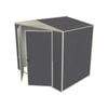 Build-a-Shed 2.3 x 1.5 x 2.3m Gable No Side Doors Shed - Grey