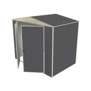 Build-a-Shed 2.3 x 1.5 x 2.3m Gable No Side Doors Shed - Grey