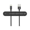 Ugreen 4-slot Cable Organizer 2-pack Black
