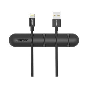 Ugreen 4-slot Cable Organizer 2-pack Black