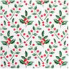 LVD 20x20cm Ceramic Christmas Holly Trivet Home/Kitchen Decor