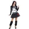 Rubies Pepe Le Pew Hooded Tutu Dress Adults/Womens Party Costume Outfit Size M