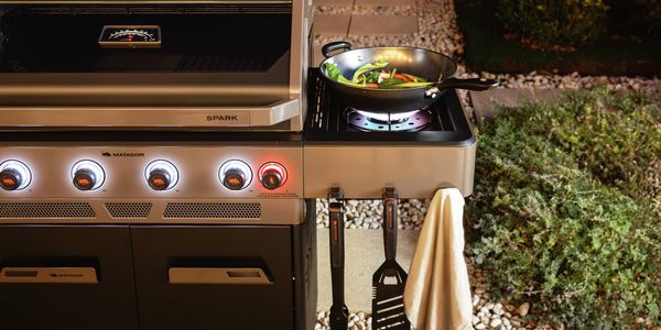 BBQ and accessories.