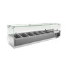 Exquisite Counter Top Food Preparation Refrigerators 1500mm Width - 5 X Gn1/3 + 1 X Gn1/2 (excluding Pans)