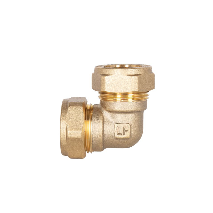 Instantor - 15mm FI Brass Compression Elbow LF
