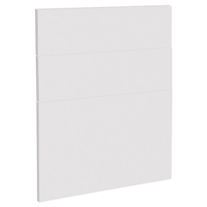 Kaboodle 600mm Coconut Milk Modern Drawer Panel - 3 Pack
