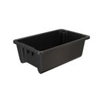 Handy Storage 30L Black Heavy Duty Crate 