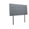Freddy Linen Headboard Bluish Grey - Double